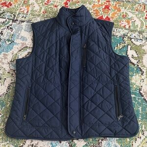 Banana Republic Men's Quilted Blue Vest